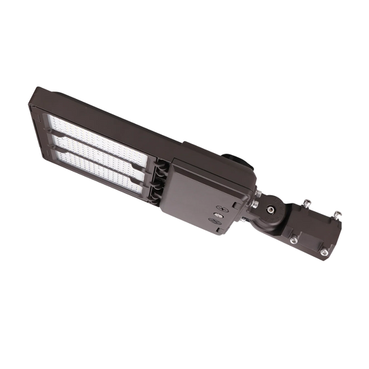 Medinah Power | Type III & V | ARL Series LED Area Light | CCT & Wattage Selectable | Up to 34,800 Lumens | 120-277V | Bronze