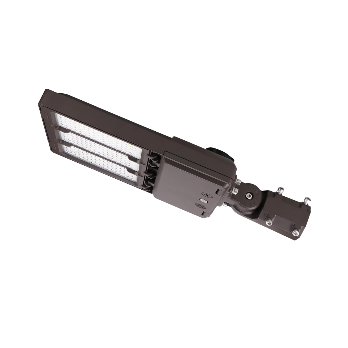 Medinah Power | Type III & V | ARL Series LED Area Light | CCT & Wattage Selectable | Up to 34,800 Lumens | 277-480V | Bronze