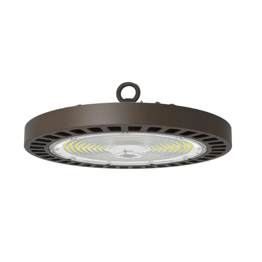 Medinah Power | UFOL Round LED High Bay | 29,000 Lumens | 120W | 5000K | 120-277V Operation | Dark Bronze_full view