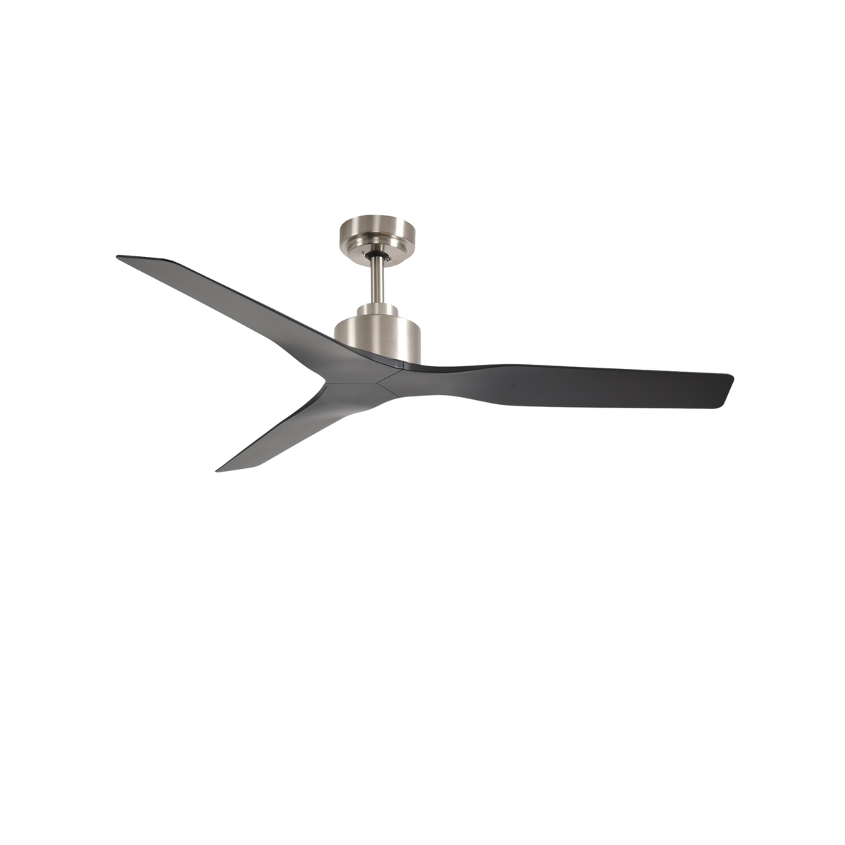 Medinah Power | TAOS Series | 18W | 6-Speed Selectable | Brushed Nickel Finish with Black Blades