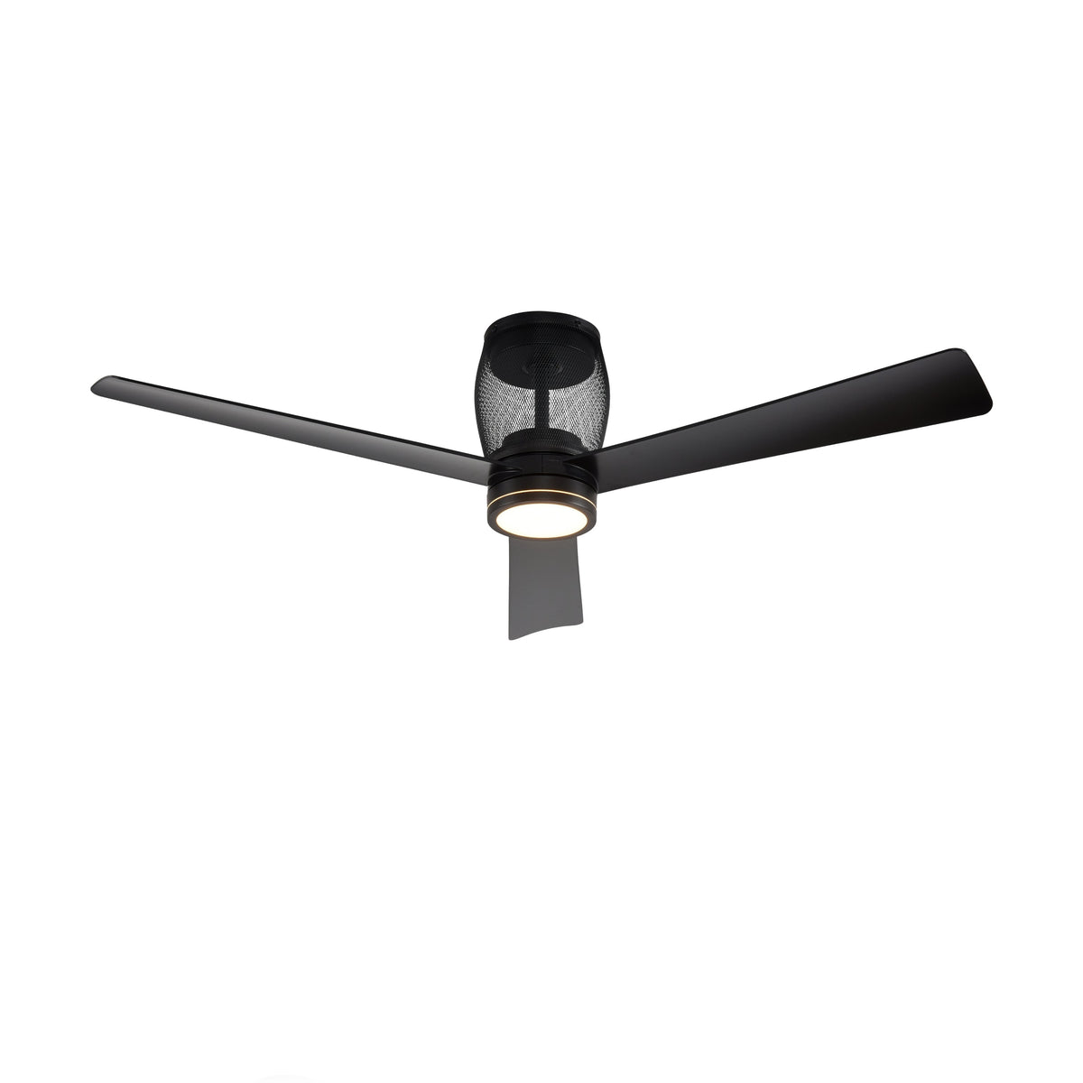 Medinah Power | NAPA Series | 18W | 6-Speed Selectable | Matte Black Finish with a Matte Black Blades | Up Light and Down Light Options