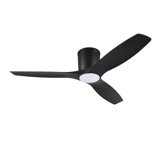 Medinah Power | VAIL52 Series | 18W | 6-Speed Selectable | Matte Black Finish with a Matte Black Blades