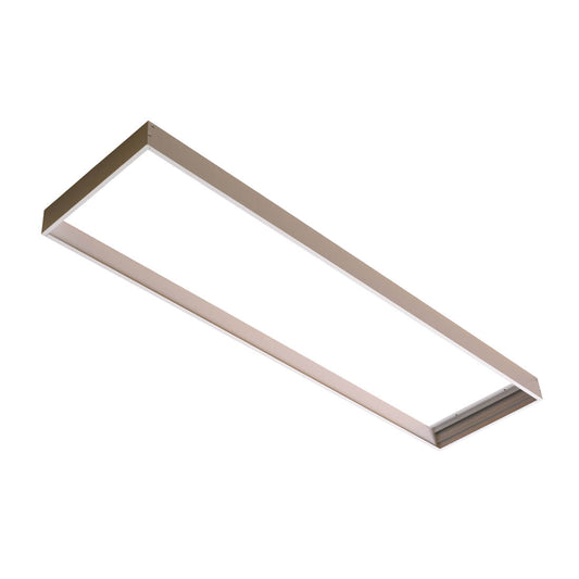 C-Lite Surface Mount Kit for 1' x 4' LED Flat Panels | C-ACC-D Series | White