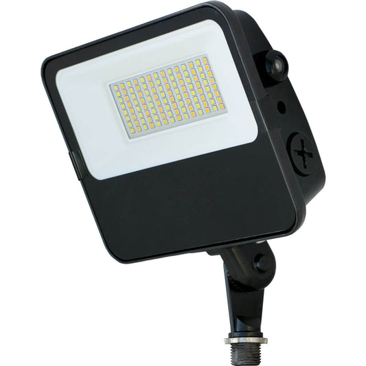 C-Lite LED Flood Light w/ 1/2-inch Adjustable Fitter | CCT Selectable | C-FL-B-FLW Series