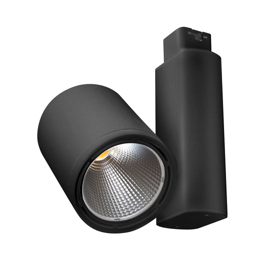 Cree Lighting® Essentia® LED Cylinder Track Head | S-CT-FB Series | 2750 Lumens | 2700K, 3000K or 4000K | Black or White