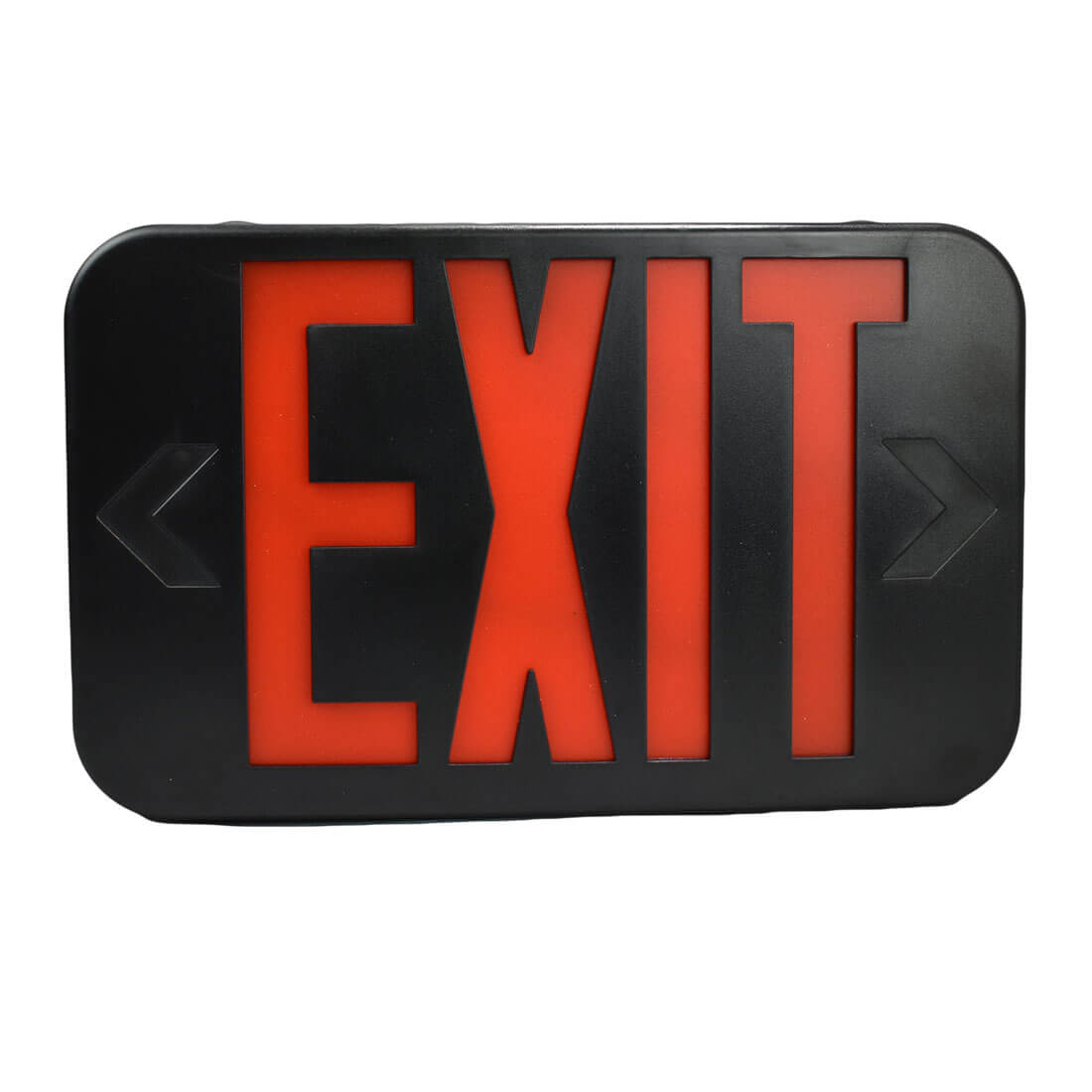 C-Lite Compact LED Exit Sign Battery Backup Red & Green Letters