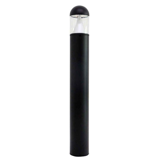 NaturaLED® | Up to 2251 Lumens | LED-FX55BLD Series 5.5-inch Round LED Bollard | 42-inch Tall | Round Cone | CCT & Wattage Selectable | Up to 18W | 3000K, 4000K or 5000K | 120 - 277v | Black