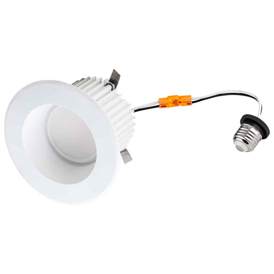 Cree Lighting® | 1050 Lumens | LR4X Series 4-inch LED Downlight | 12.5W | 2700K, 3000K or 3500K | Universal (120-277v) | White