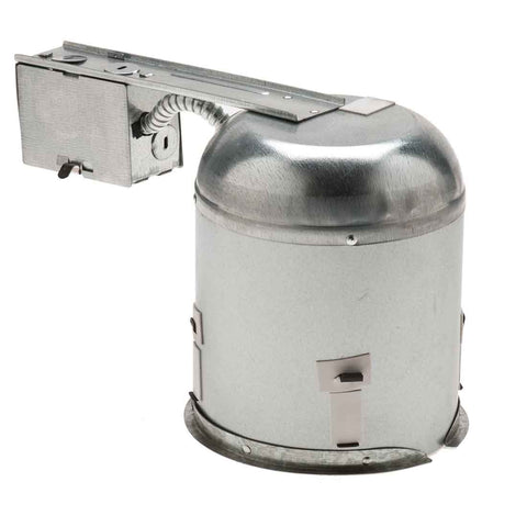 Cree Lighting®  | RR Series 4-inch Retrofit Recessed Housing | Insulated or Non-Insulated Ceilings | Universal (120-277v) | For use with CR4T and LR4X Series | Silver