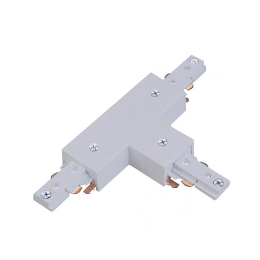 Cree Lighting® Essentia® T Connector/Feed (Reverse Polarity) for 2-Circuit Track | S-CT-CNCTR/FEED Series | Silver