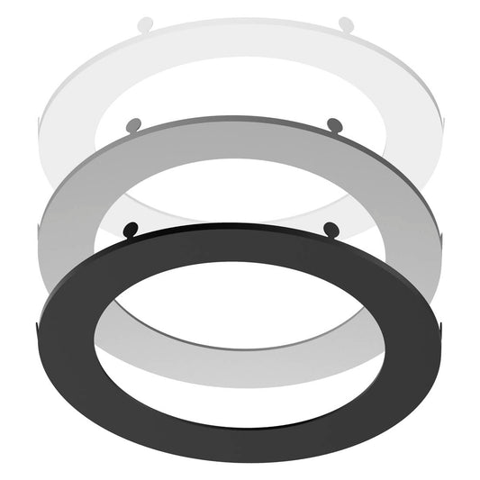 Cree Lighting® 4-Inch Round Slim Recessed Downlight Trim Kit | White/Black/Silver