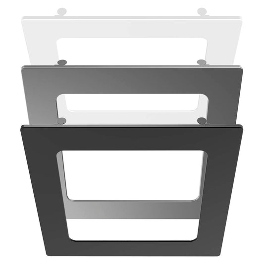 Cree Lighting® 6-Inch Square Slim Recessed Downlight Trim Kit | White/Black/Silver