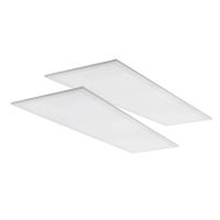 savr® Backlit LED Flat Panel  | E-TFP-D Series | 1&#039;x4&#039; | CCT &amp; Wattage Selectable | Up to 4220 Lumens | 120-277V | White | 2-Pack