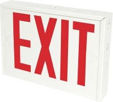 C-Lite LED Exit Sign | C-EE-A-NYC Series | Single or Double Face | Battery Backup or AC only