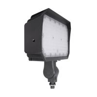 NaturaLED® LED Flood Light w/ Yoke Mount | CCT & Wattage Selectable | LED-FXFDL Series