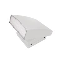 NICOR&reg; LED Adjustable Slim Wall Pack | OSA105 Series | 5287 Lumens | 5000K | White