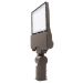 GKOLED® LED Area Light w/ 2-inch Adjustable Slip Fitter | 120-277V | Type 3 | GKOALG5 Series | 25,000 Lumens | 180W | 4000K | Dark Bronze